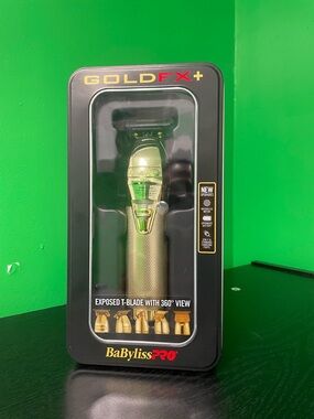 BaBylissPRO GoldFX+ Professional Gold Trimmer for Men